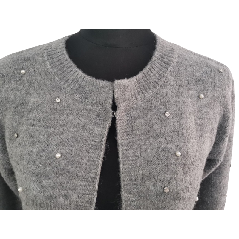 Women's Beaded/Rhinestone Cardigan