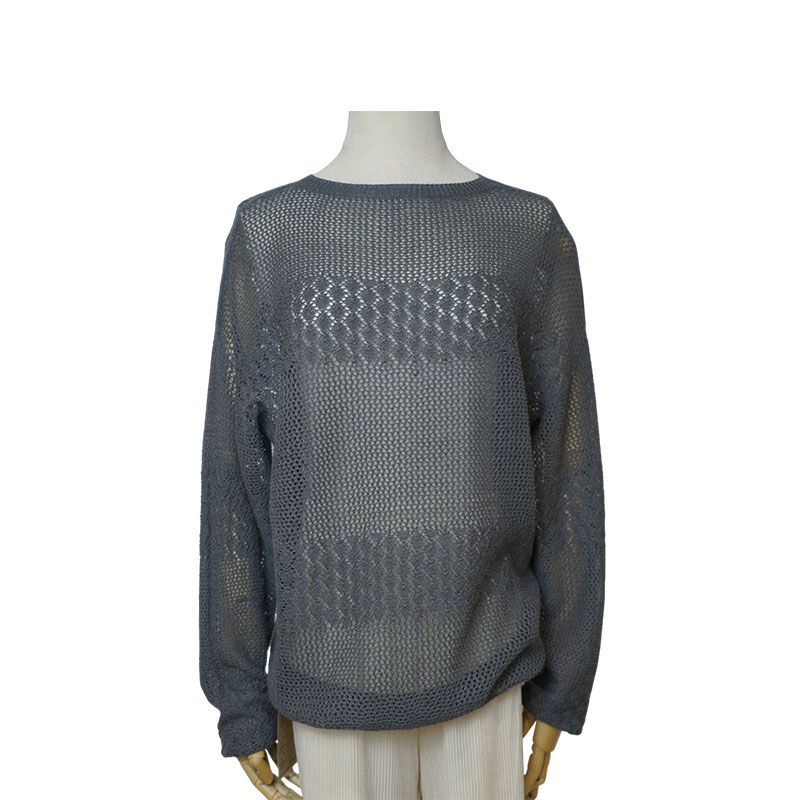 Openwork Knit Sweater