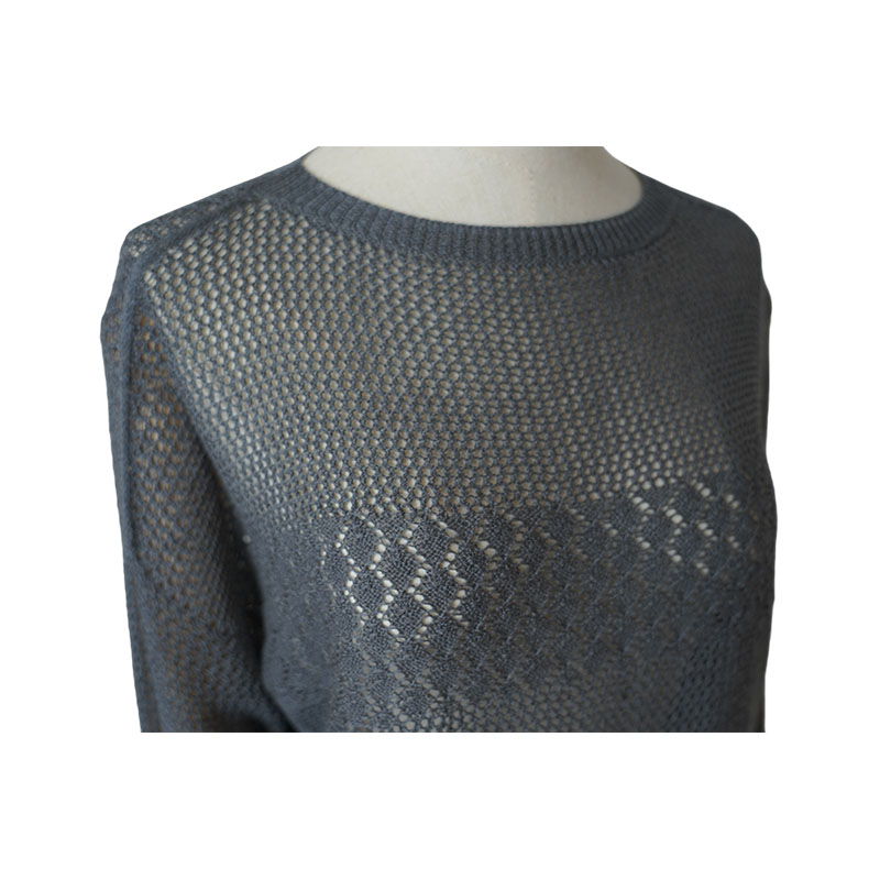 Openwork Knit Sweater