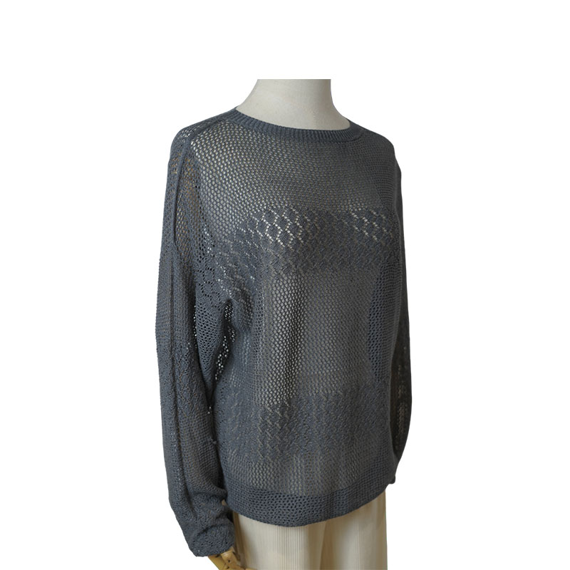 Openwork Knit Sweater