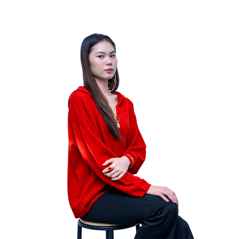 Seamless Hooded Sweater