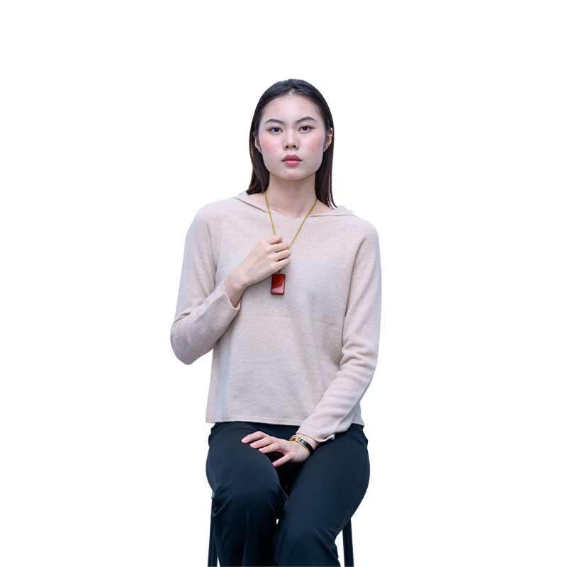 Seamless Hooded Sweater