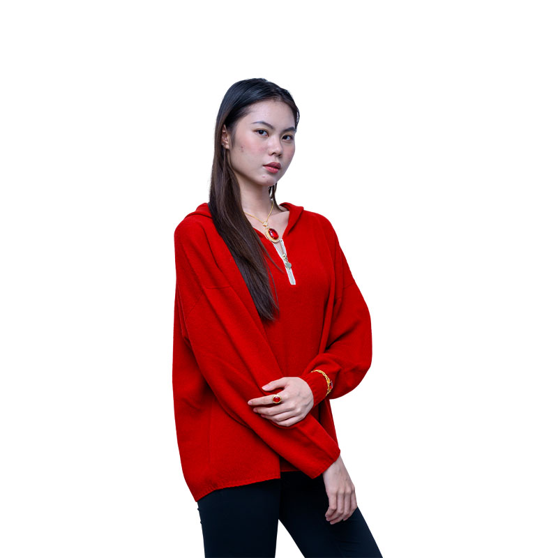 Seamless Hooded Sweater