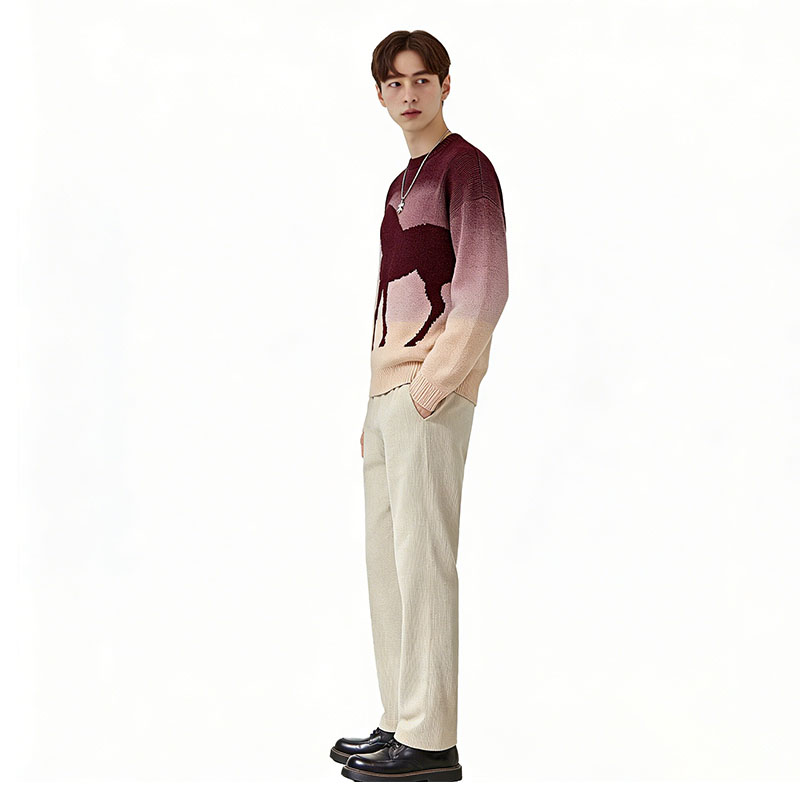 Twilight Steed Gradient Knit Sweater